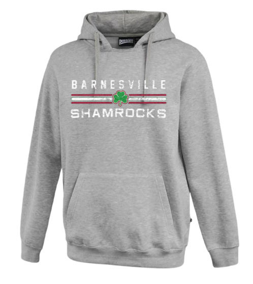 Barnesville PTA - Pennant Grey Rugger Hoodie
