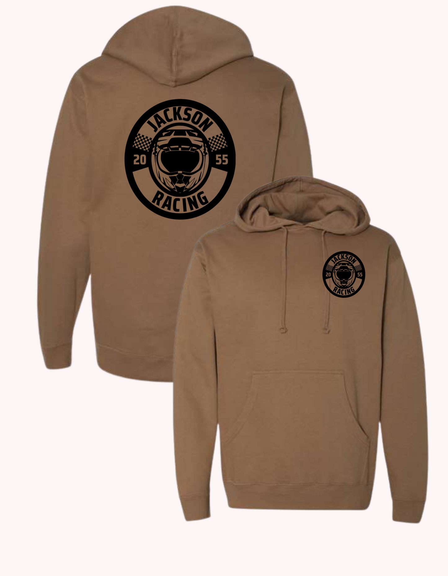 Jackson Racing- Camel Hoodie