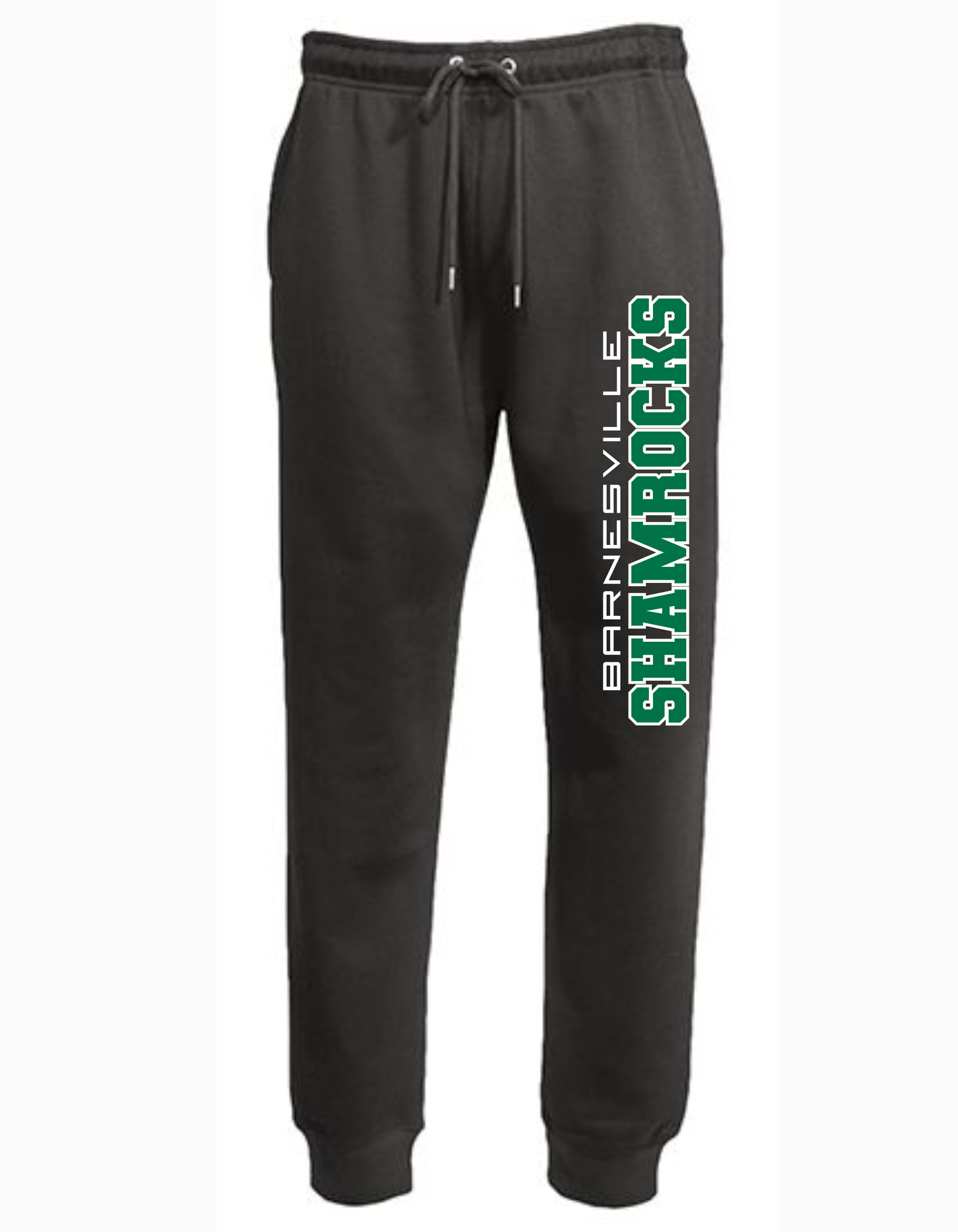 Barnesville Swim - Pennant Black Performance Joggers