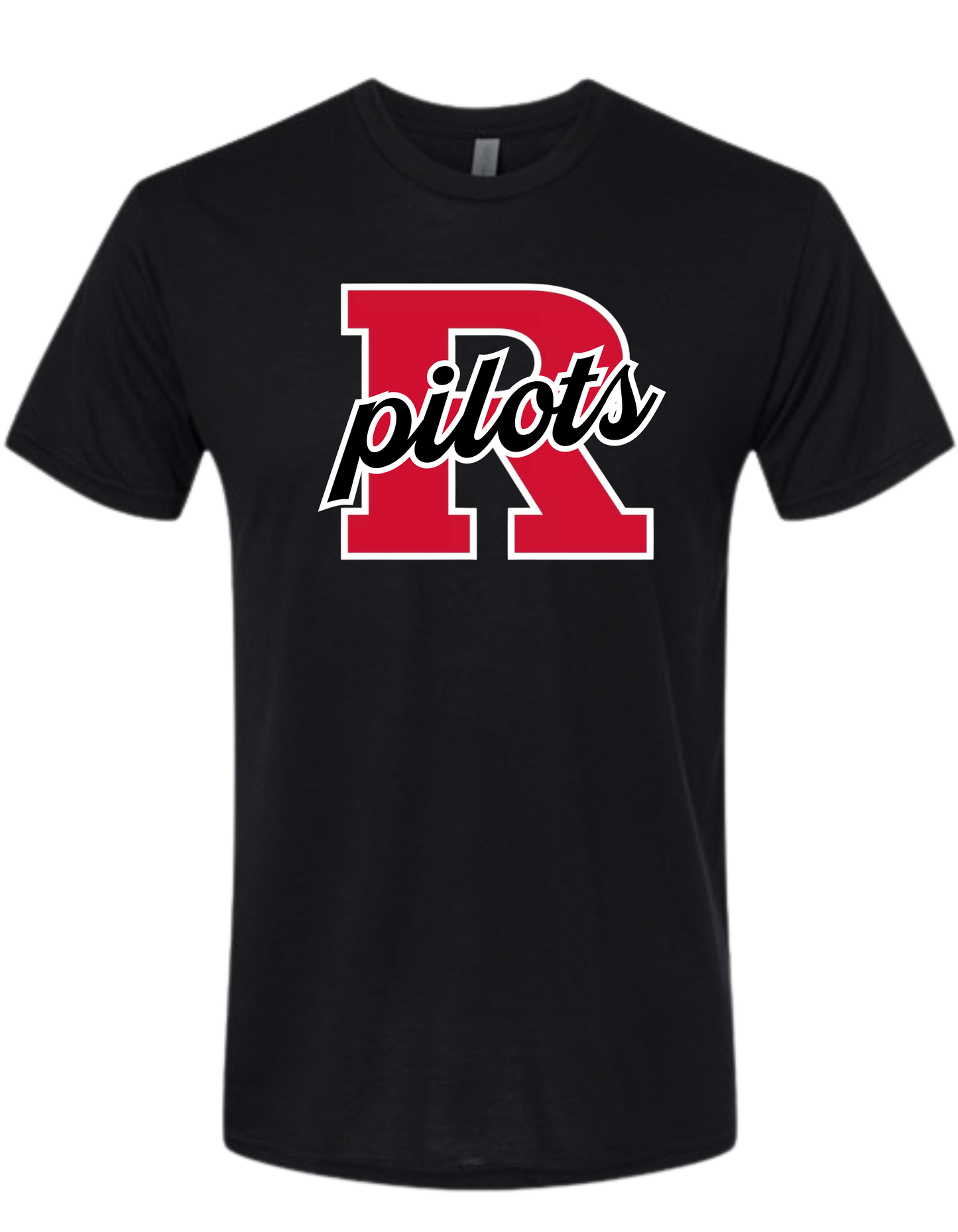 River Wrestling - Next Level Black CVC (Blend) Tee v3