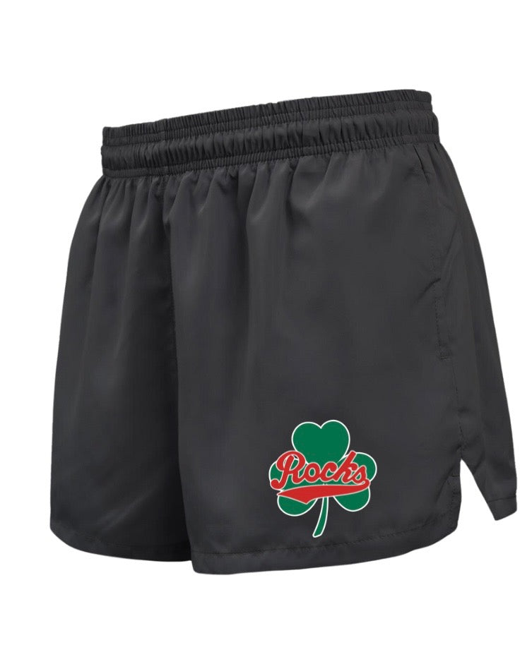 Barnesville PTA - Pennant Women Shorts Black - Rocks