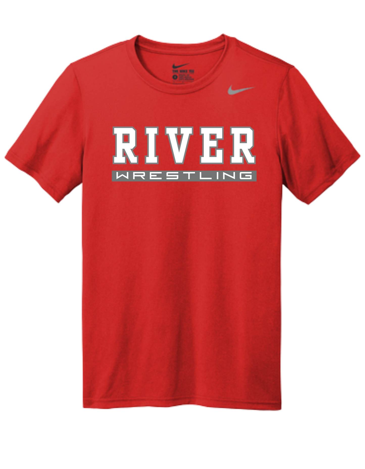 River Wrestling - Nike Red Dri-Fit T-Shirt