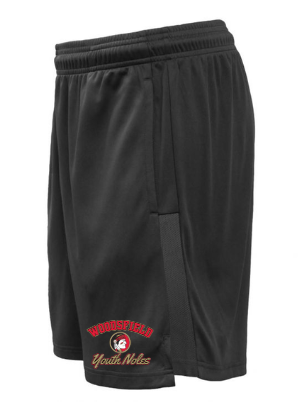 Youth Noles Cheer - Pennant Black Revel Shorts w/ Pockets