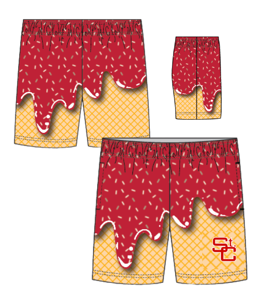 STC Swag Shop - Custom STC Ice Cream Shorts w/ Pockets