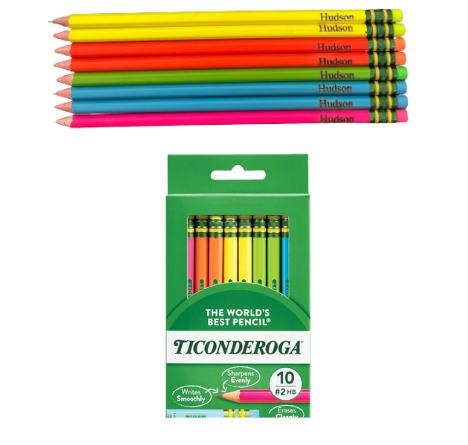 STC Swag Shop - Custom Engraved Pencils (Ticonderoga 10 Pack)