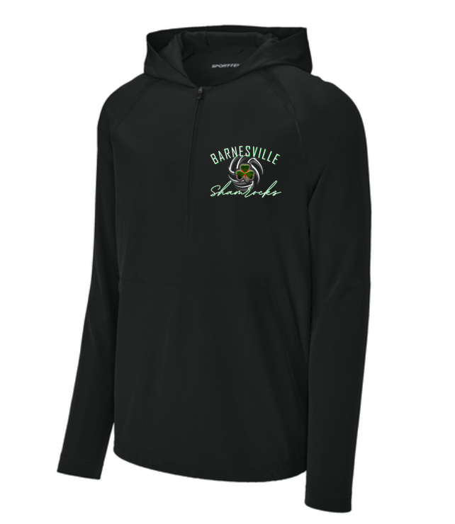 Barnesville Volleyball - Sport-Tek Black Long Sleeve Cage Jacket