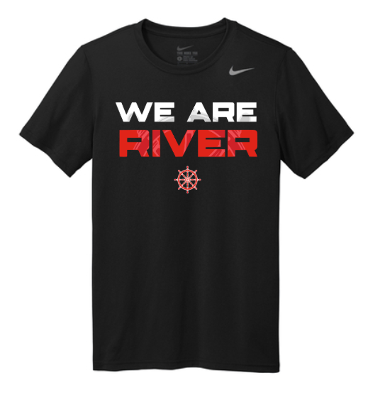 River Youth Football - Nike Black Dri-Fit T-Shirt