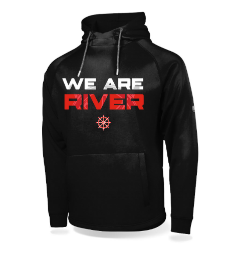 River Youth Football - Richardson Black Performance Hoodie