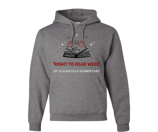 STC - Hoodie - Grey - Right To Read Week