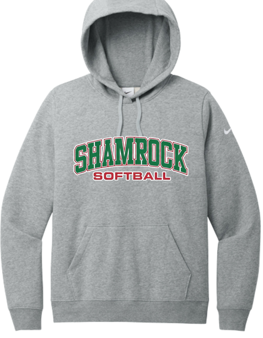 2026 Barnesville Softball Fundraiser - Nike Black Club Fleece Hoodie