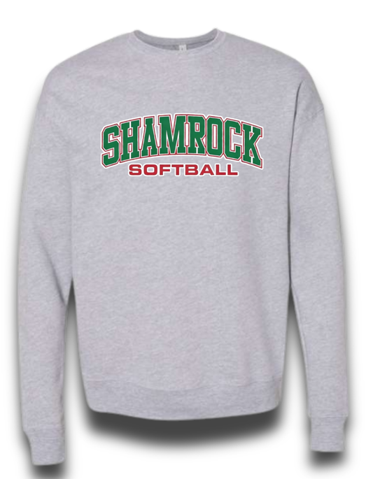 2026 Barnesville Softball Fundraiser - Jerzees Grey Crewneck Sweatshirt