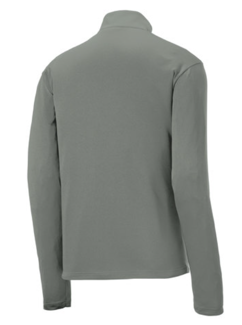 STC - Lightweight 1/4 Zip - Grey - Block STC Embroidered Logo