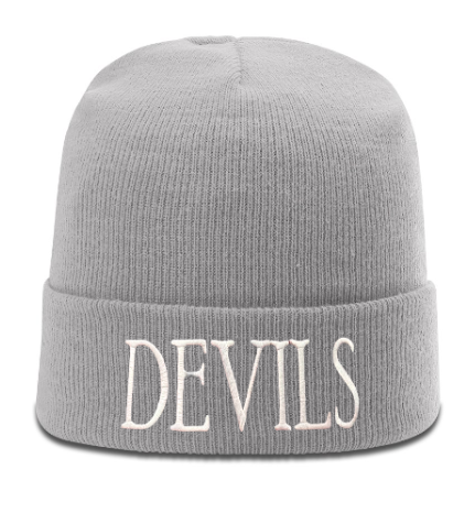 STC - Cuff Beanie - Richardson R18 - Grey - Devils Embroidered