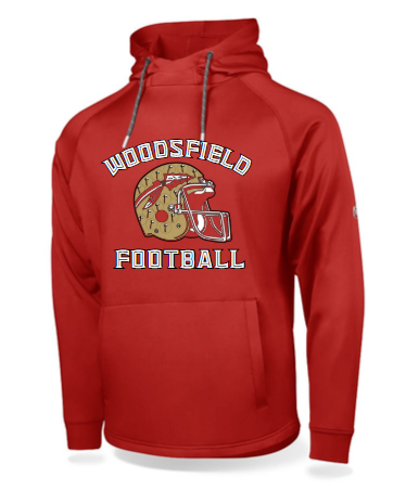 2025 Youth Noles Football - Richardson Red Performance Hoodie