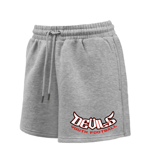 STC Youth Football - Pennant Grey Women's Fleece Shorts w/ Pockets