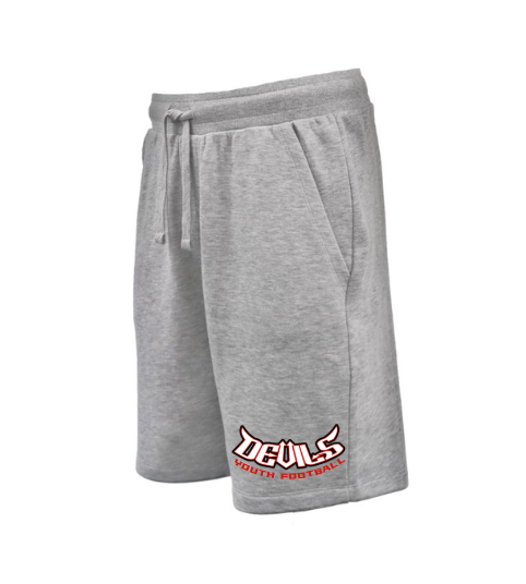 STC Youth Football - Pennant Grey Fleece Shorts w/ Pockets