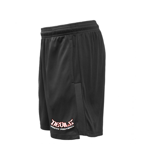 STC Youth Football - Pennant Black Revel Shorts w/ Pockets
