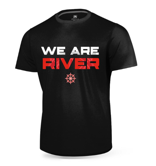 River Youth Football - Richardson Black Performance Tee (Performance Fit)