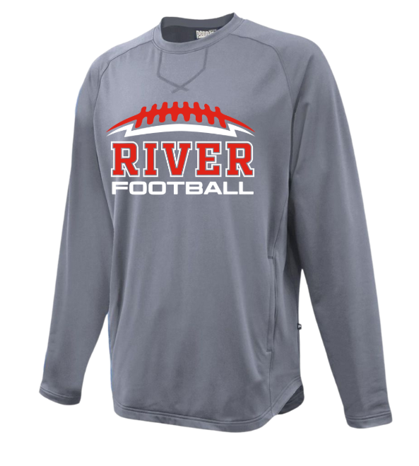 River Youth Football - Pennant Grey Ace Warmup Crew