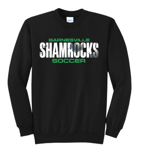 Barnesville Soccer - Port & Co Black Crew v3