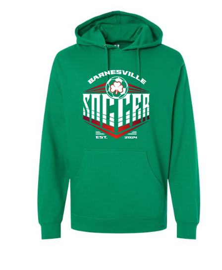 Barnesville Soccer - Independant Kelly Mid-Weight Hoodie v2