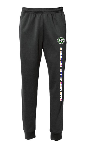 Barnesville Soccer - Pennant Black Performance Joggers