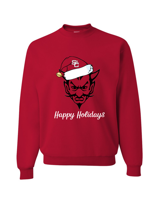 STC- Happy Holidays Crewneck